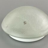 70s Peill & Putzler Plafoniere ceiling lamp glass space design lamp 70s