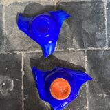 2 bowls in mouth blown glass