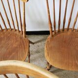 Western style wooden chairs