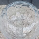 Pair of glass ball vases from the 70