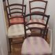 19th century wooden chairs