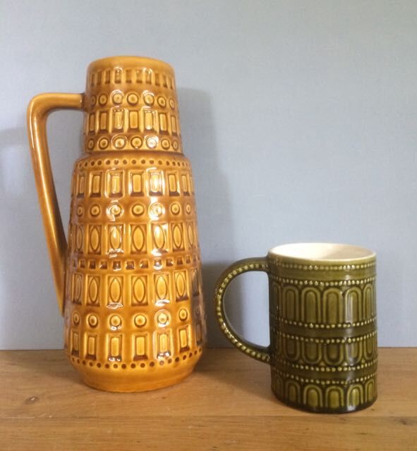 West Germany 70's pitcher