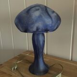 Old mushroom lamp made of glass paste