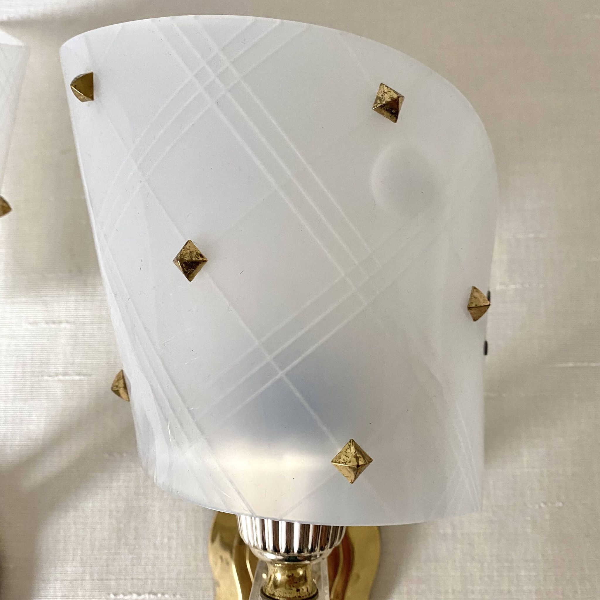 Pair of wall lights from the 1960s