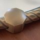 Vintage Twisted Brass Mirror ø 5