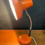 Vintage orange desk lamp