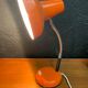 Vintage orange desk lamp