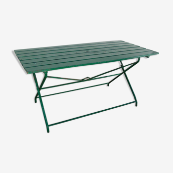 Table de jardin pliante