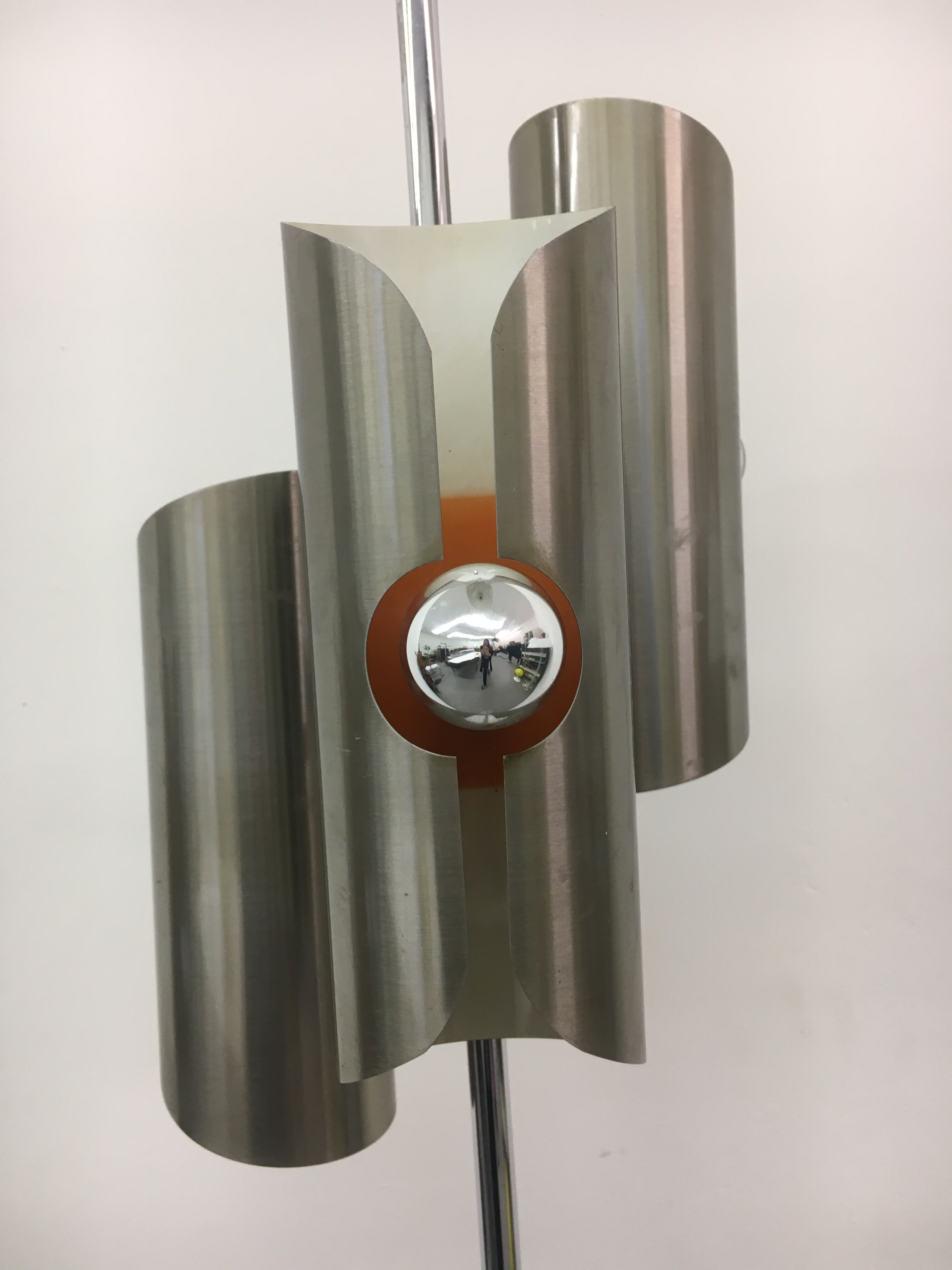 Vintage space age design floor lamp, 1970