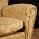 Pair of design armchairs in velvet from the 50s