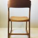 Set de 6 chaises traîneau cannées baumann, années 60