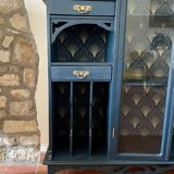 Glass bookcase
