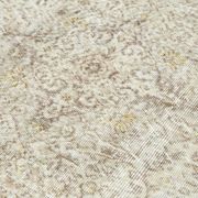 Handwoven antique anatolian beige rug 166 cm x 269 cm