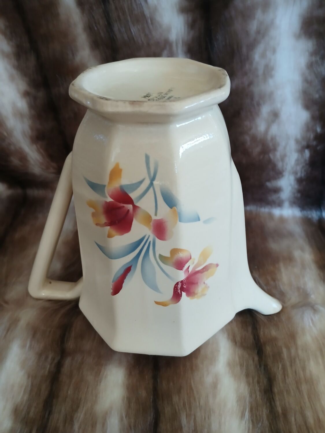 Old teapot/coffee pot from Digoin and Sarreguemines