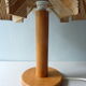 Scandinavian lamp in wood and son of the 1960s
