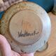 7 coasters / bottle / ceramic cup sandstone signed Le Tesson
