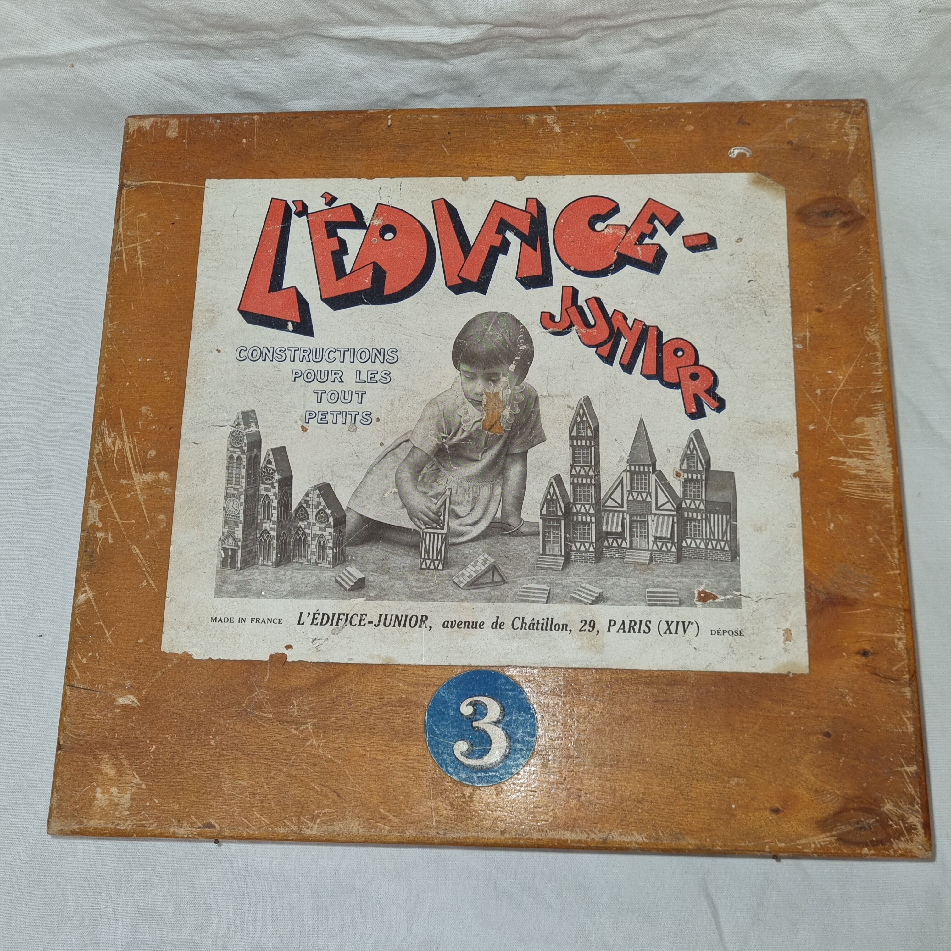 Construction game the Junior Building of 1930