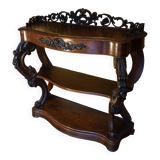 Mahogany console from around 1860.