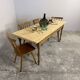 Old farmhouse table in fir, bistro style – 180 cm