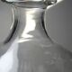 Small antique decanter in engraved Bohemian crystal, early 20th century.