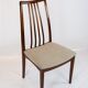 Set of six dining room chairs of rosewood  of danish design from the 1960s