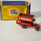 Matchbox Models Of Yesteryear No.2 - Model "B" Type Bus