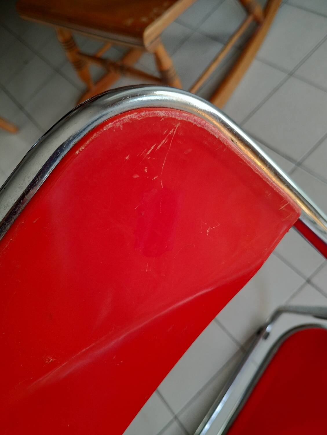 Vintage folding chair
