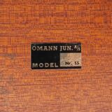 Rosewood table by Gunni Omann for Omann Jun, Model 55, 1960’s