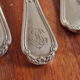 Christofle, Paris: Set of 12 Empire style table forks