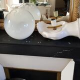 Hand ceramic wall lamp