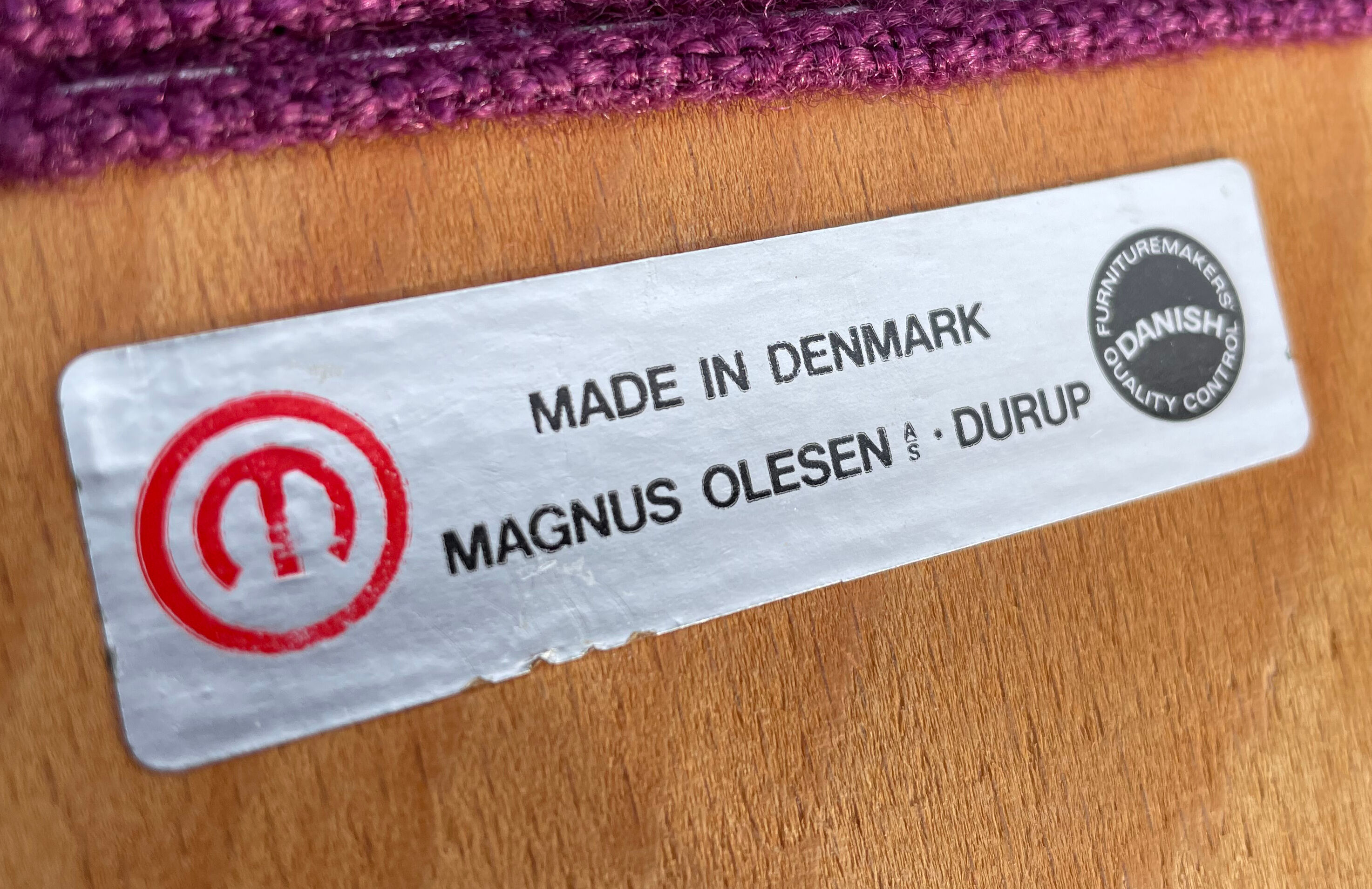 Magnus Olesen 'Conference Chair' postmodern vintage design 1970s