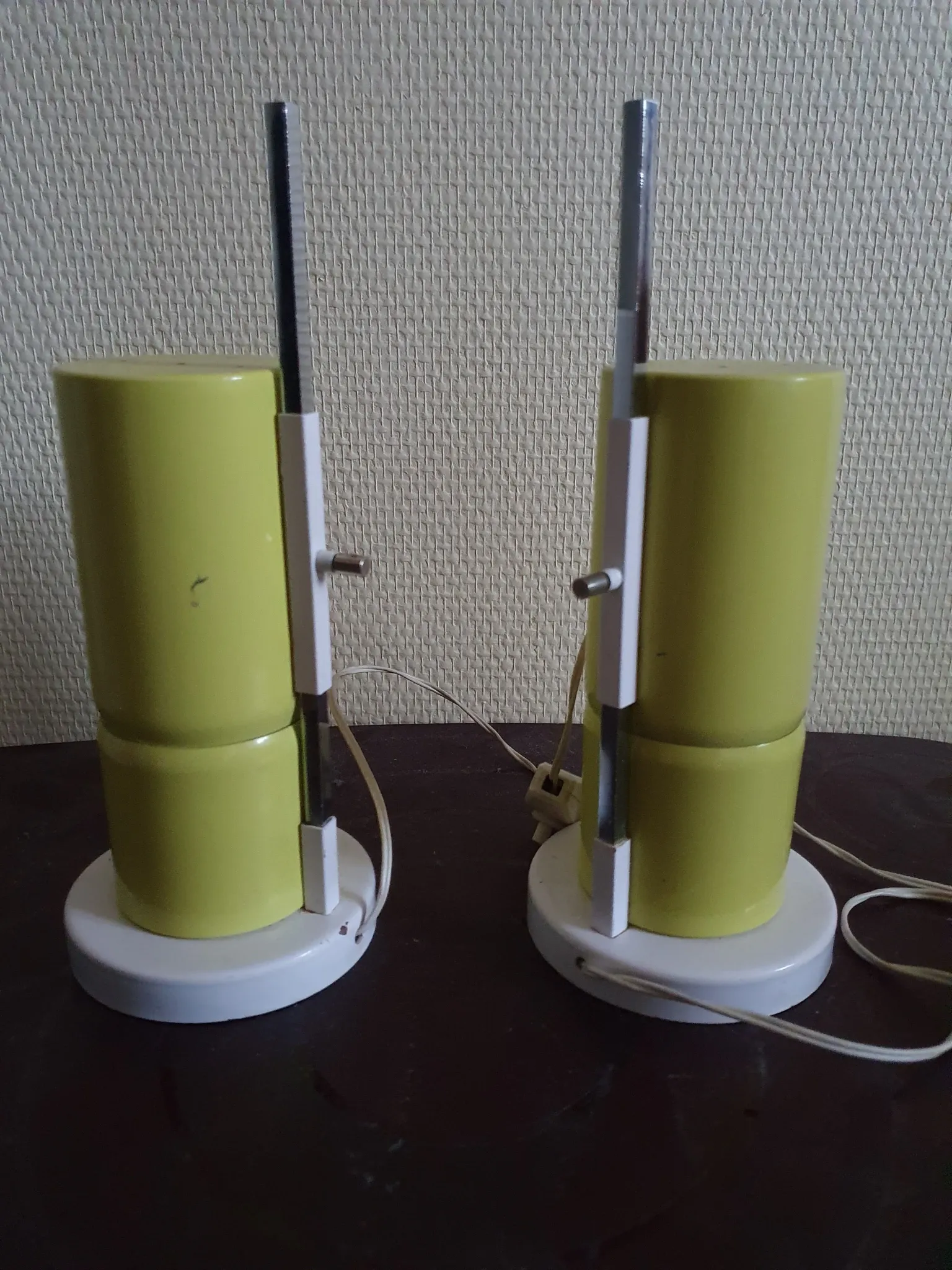 Pair of vintage desk lamps