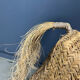 Vintage Spanish straw life-size pony/horse, 1960s