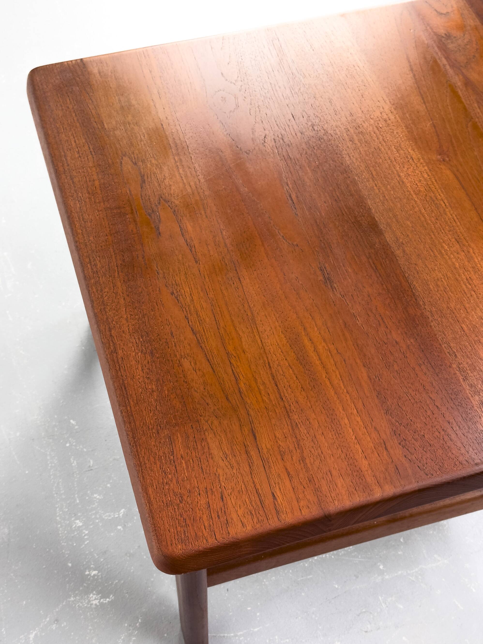 Danish Teak Coffee Table by Niels Bach, 1960s