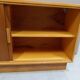 Mid Century vintage filing cabinet with sliding doors 1960's