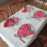 4 serviettes authentique bistrot