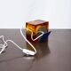 Cubic table lamp "Coca" in Murano glass, Italy, 1970s