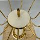 Antique 12-light Sputnik spider pendant lamp from the 60s
