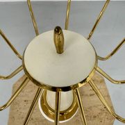 Antique 12-light Sputnik spider pendant lamp from the 60s
