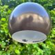 Brown metal eyeball pendant light by LITA vintage 1970