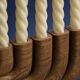 Wooden candlestick - Paloma candelabrum