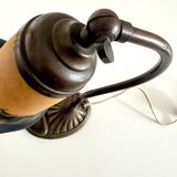 Adjustable table lamp in glass paste, 1960s