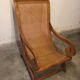Fauteuil creole en bois de camphre