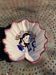 Hand-painted small maraîchine fruit cup signed by Henry Simon vintage