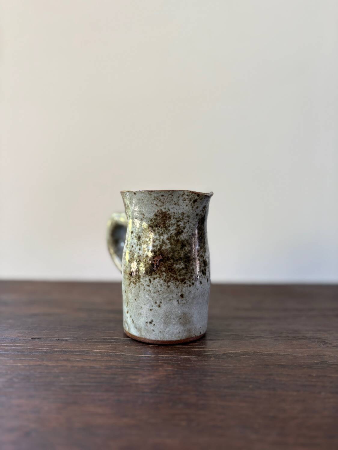 Chantal and Thierry Robert ceramic pitcher, vintage 70s