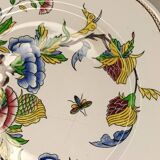 set of two sarreguemines plates "Rouen"