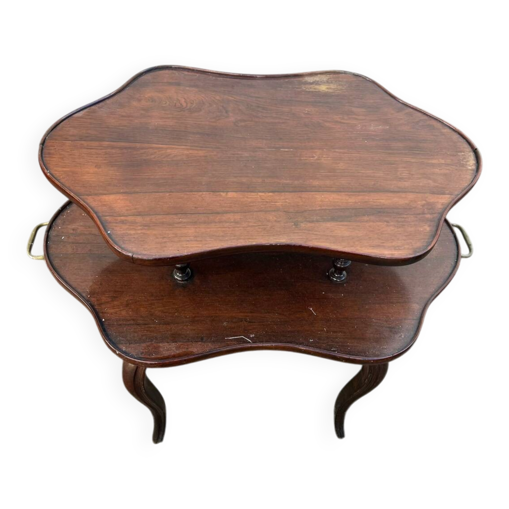 English tea serving table from the period.