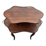 English tea serving table from the period.