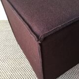 Wool felt pouf