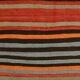 Runner Vintage Rayé – Tapis Kilim Graphique Tissé Main, 77x360 Cm